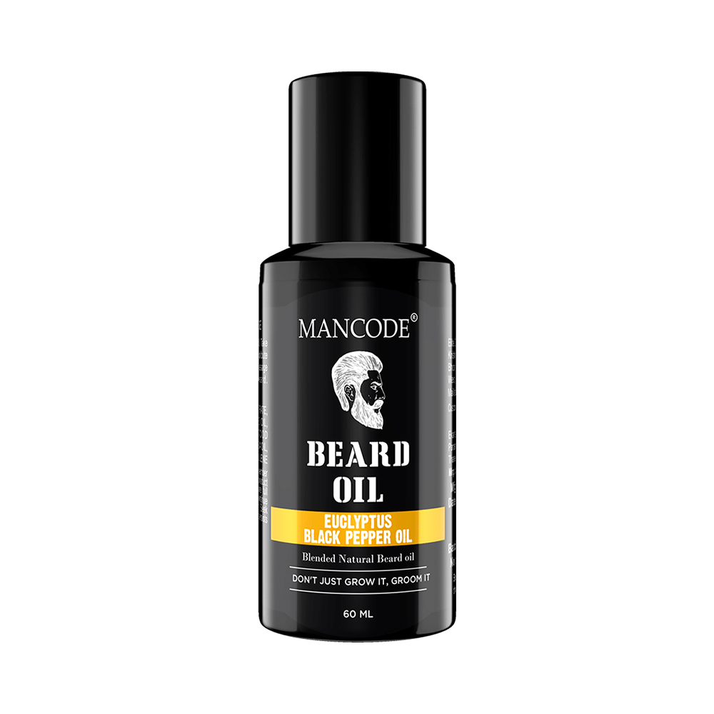 Mancode Euclyptus Black Pepper Oil Beard Oil - Image 2