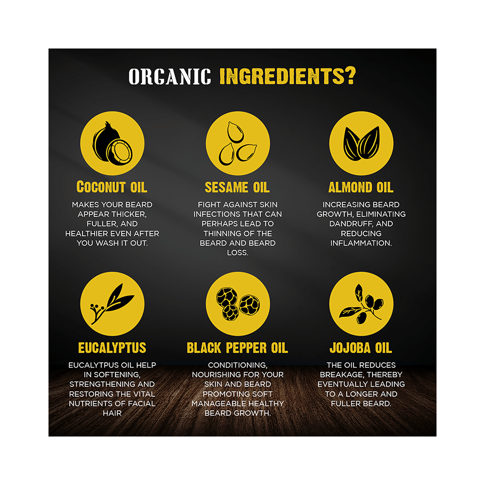 Mancode Euclyptus Black Pepper Oil Beard Oil - Image 6