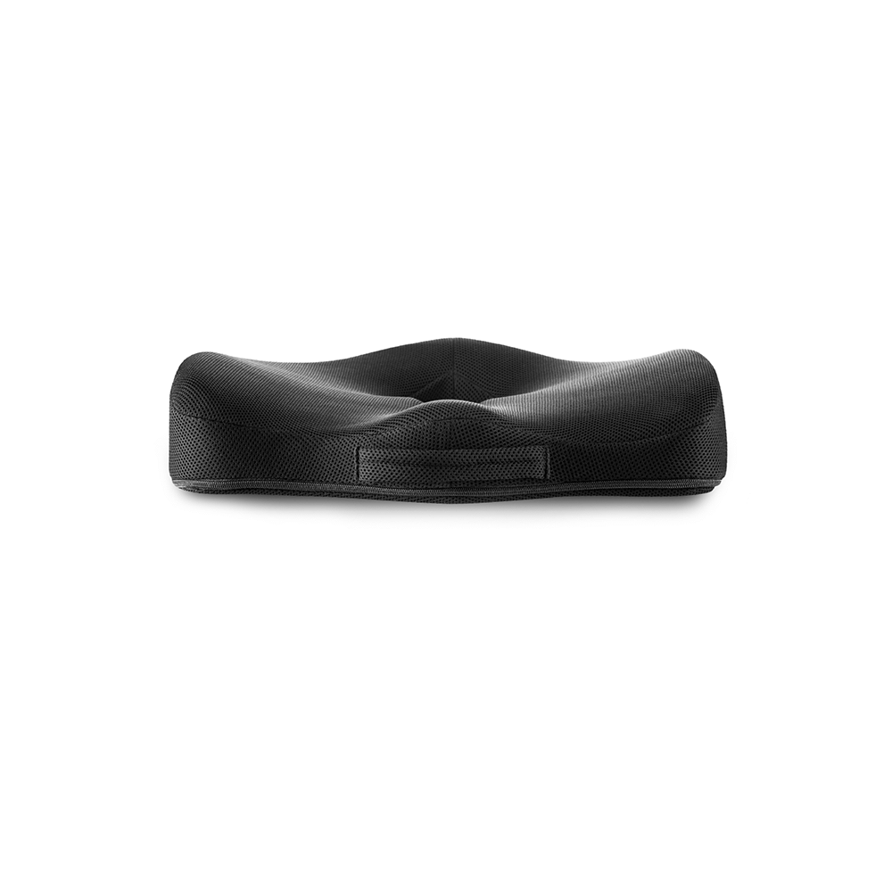 The White Willow Coccyx Orthopedic Seat Cushion Black Plain - Image 3