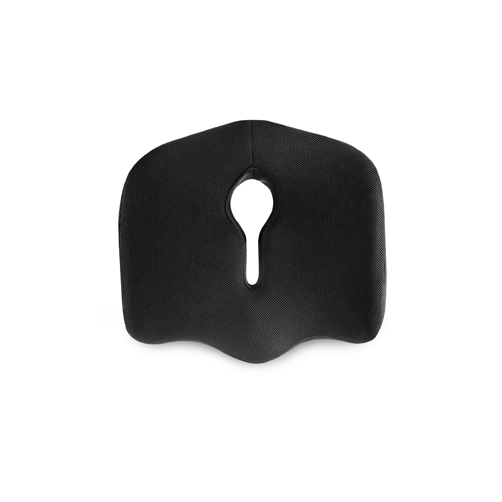 The White Willow Coccyx Orthopedic Seat Cushion Black Plain - Image 5