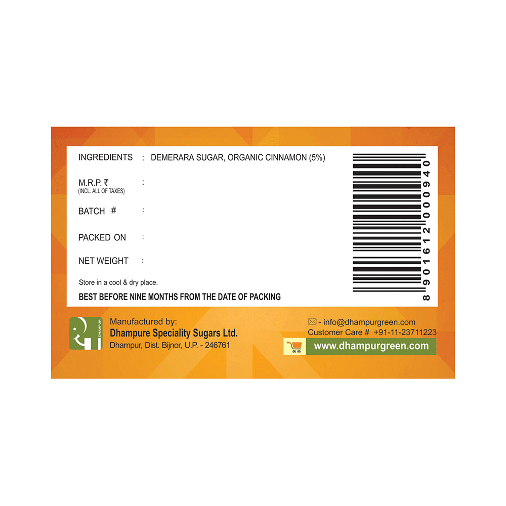 Dhampur Green Cinnamon Sugar Cubes - Image 2