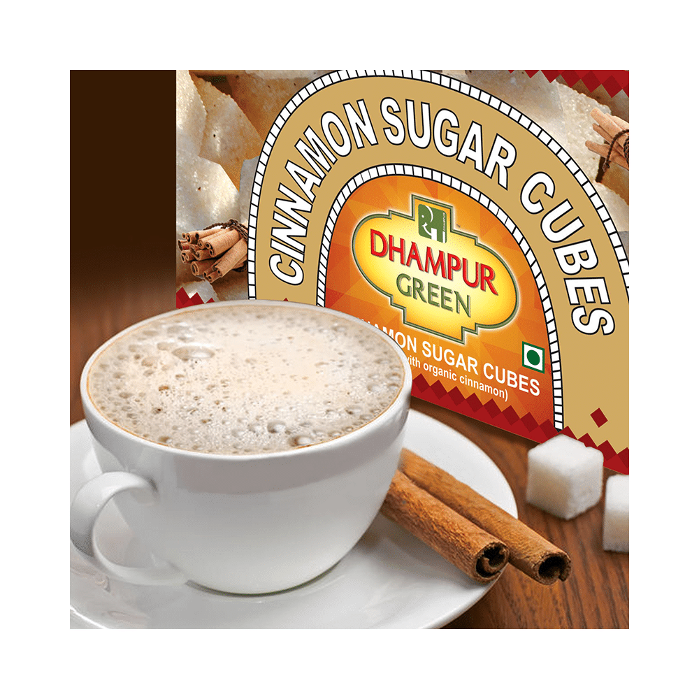 Dhampur Green Cinnamon Sugar Cubes - Image 3
