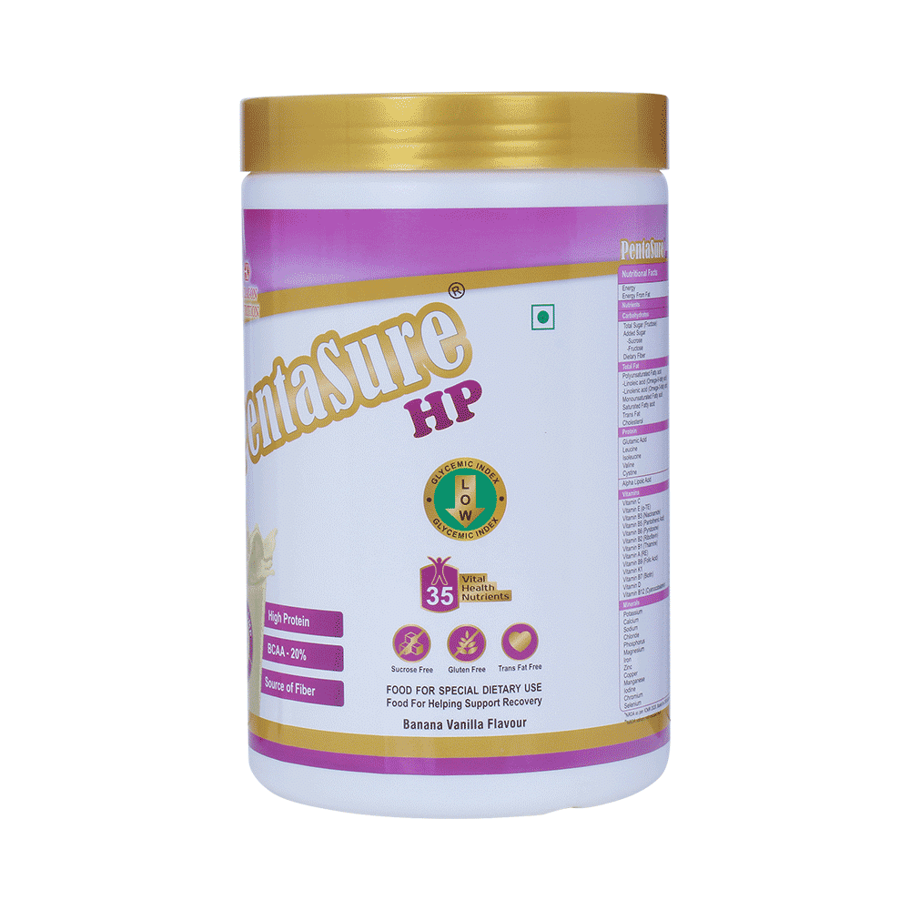 PentaSure HP with Whey, Milk & Soy Protein | Flavour Powder Banana Vanilla - Image 2