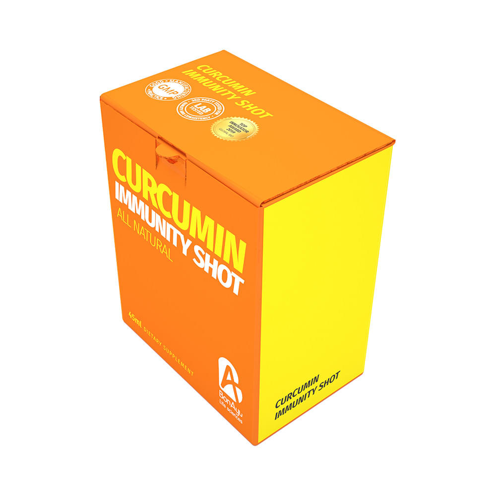BonAyu Curcumin Immunity Shot (50ml Each) Sugar Free - Image 4