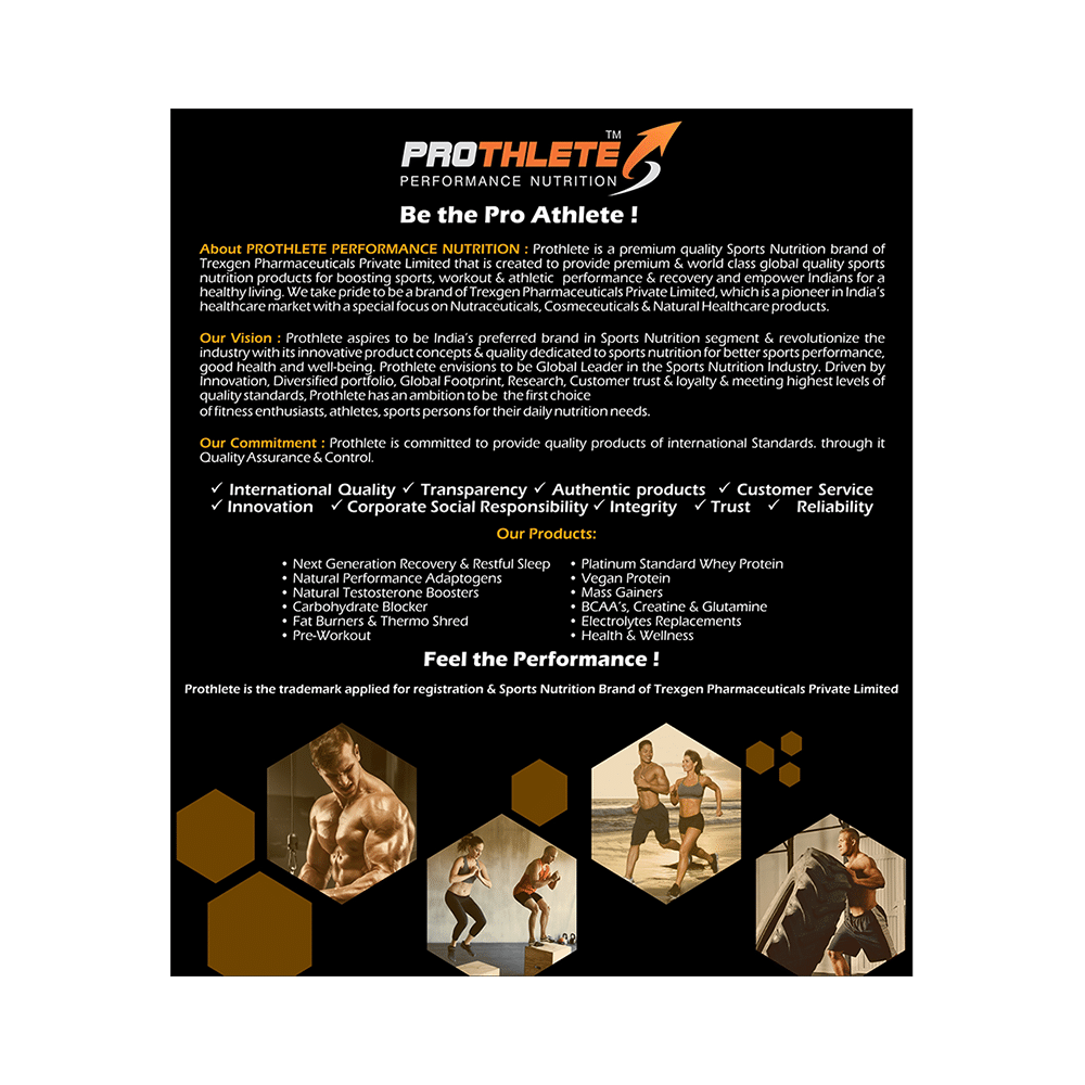 Prothlete Rhodiola 300mg 3% Rosavins & 1% Salidroside Ashwagandha 300mg 5% Withanolides Veg Capsule - Image 7