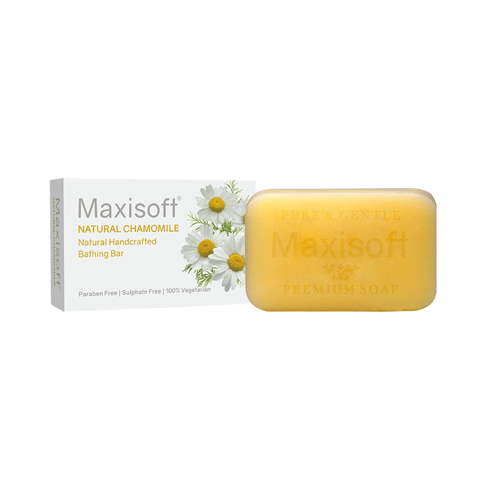 Maxisoft Natural Chamomile Bathing Bar (75gm Each) - Image 1