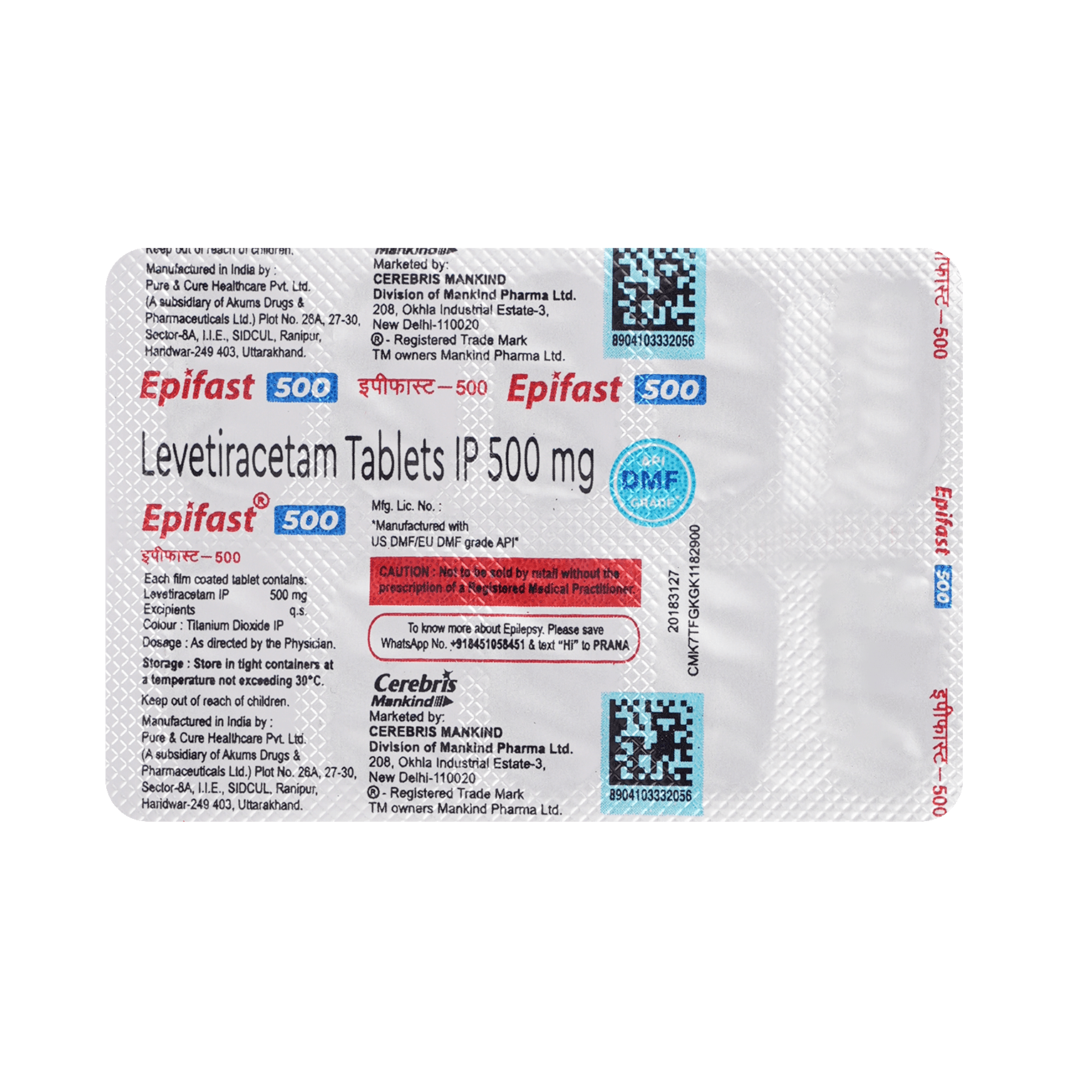 Epifast 500mg Tablet - Image 5