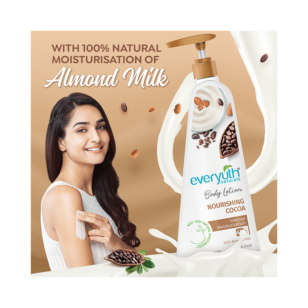Everyuth Naturals Body Lotion Nourishing Cocoa - Image 4
