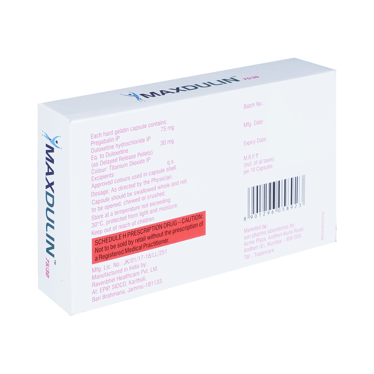 Maxdulin 75/30 Capsule DR - Image 3