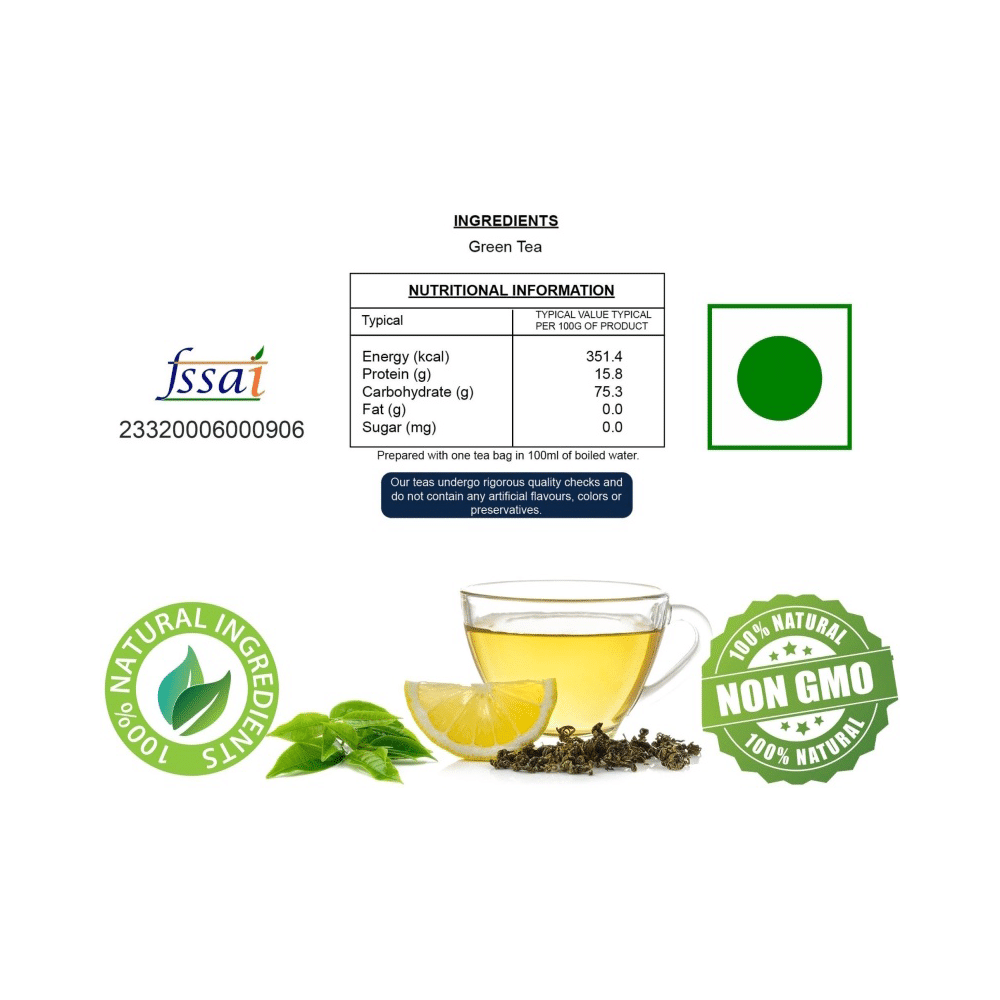 Hindusveda Tea Chamomile Green Tea - Image 7