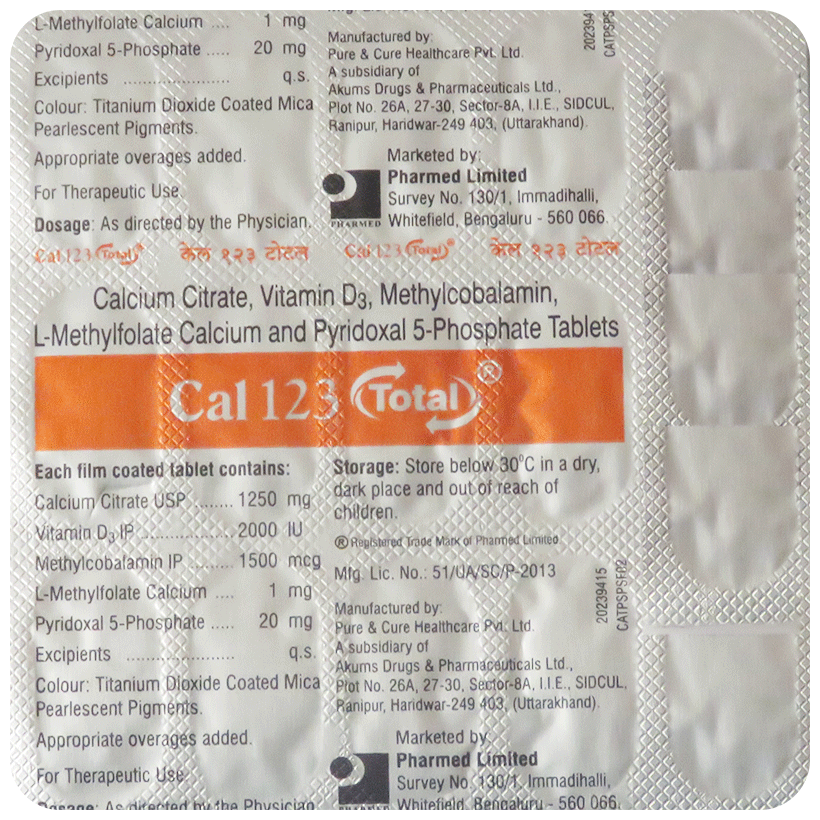 Cal 123 Total Tablet