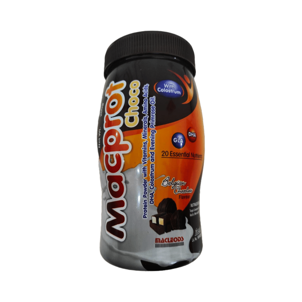 Macprot Protein with Vitamins & Minerals | Flavour Chocolate Powder - Image 1