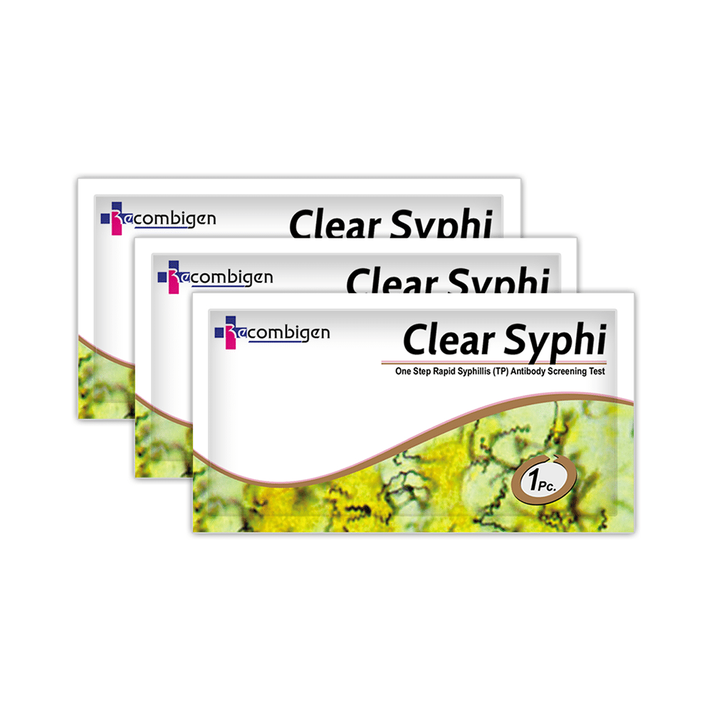 Recombigen Clear Syphi Rapid Test Card Kit - Image 2