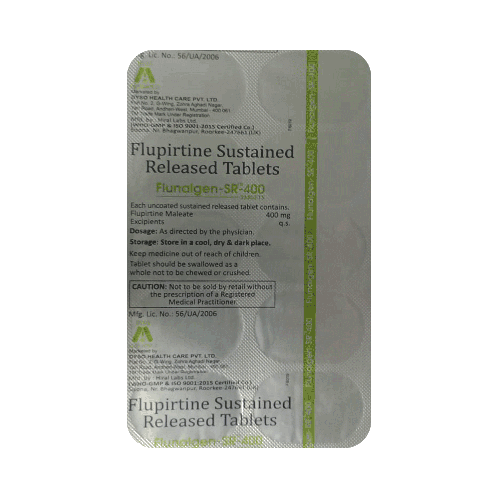 Flunalgen SR 400 Tablet - Image 3