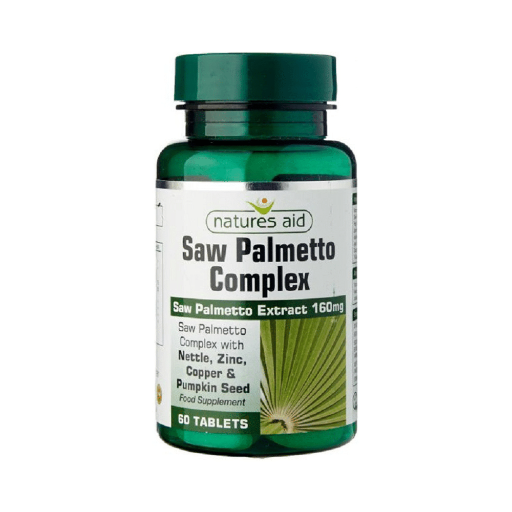 Natures Aid Saw Palmetto Complex Tablet - Image 1