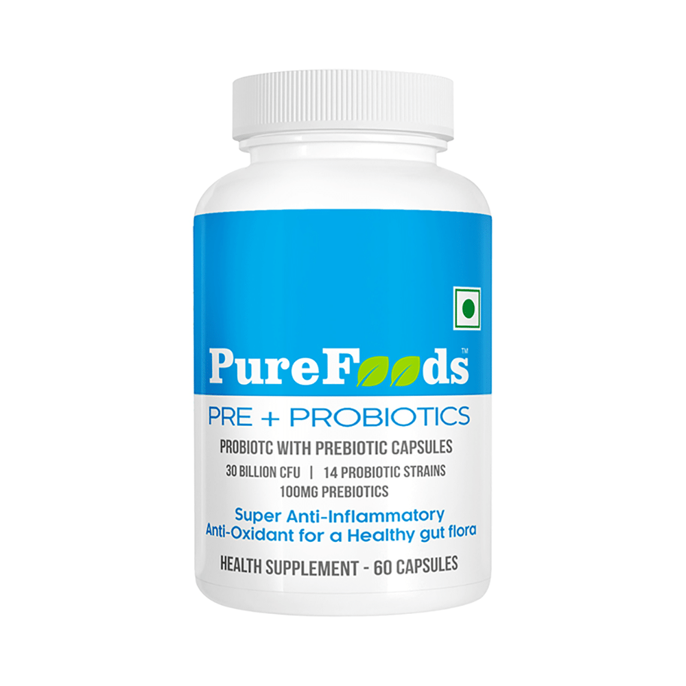 PureFoods Pre + Probiotics 30 Billion CFU Capsule - Image 1