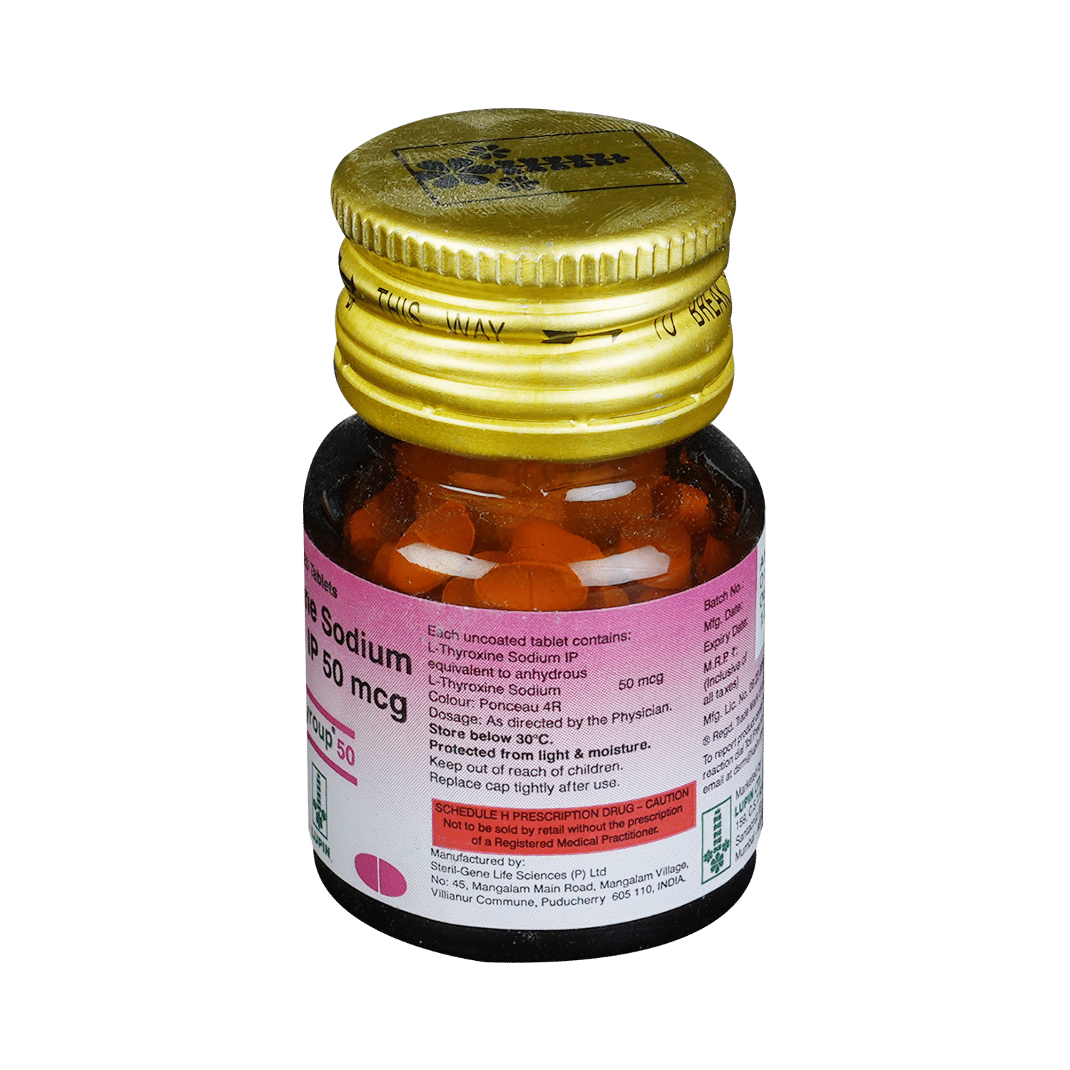 Thyroup 50 Tablet - Image 2