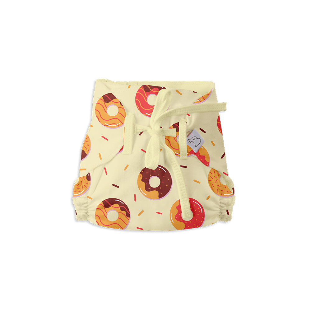 Superbottoms Organic Cotton Padded Dry Feel Langot/Nappy Size 0 Sweet Tooth - Image 6