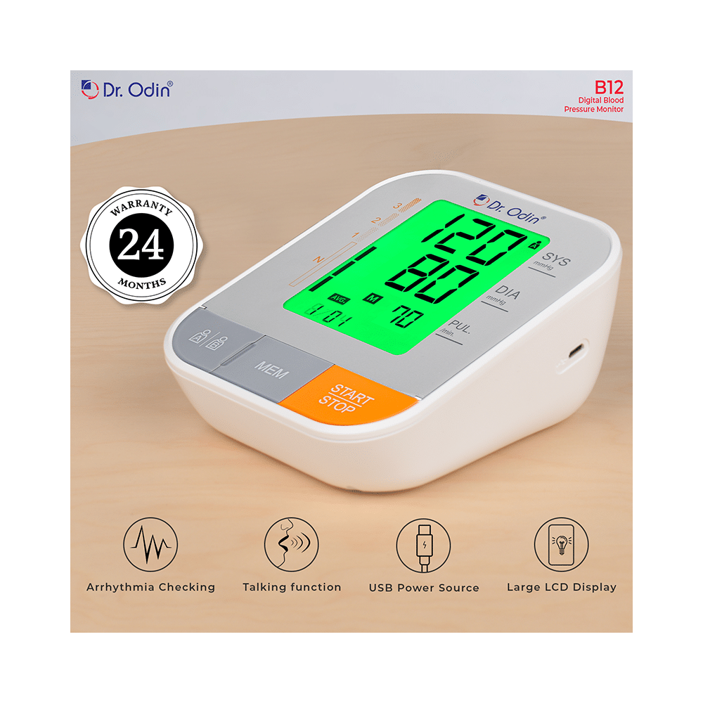 Dr. Odin B12 Digital Blood Pressure Monitor - Image 2