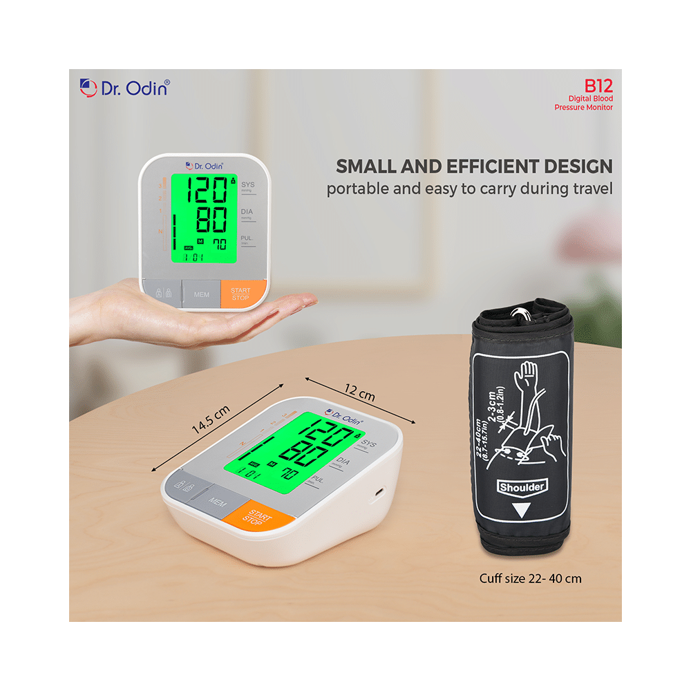 Dr. Odin B12 Digital Blood Pressure Monitor - Image 5