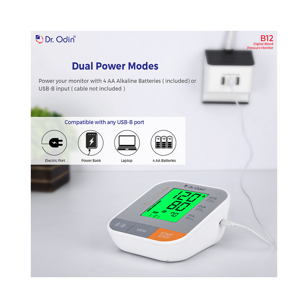 Dr. Odin B12 Digital Blood Pressure Monitor - Image 7