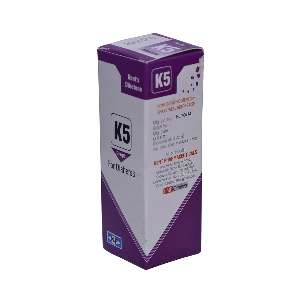 Kent's K5 Diabetes Oral Drops - Image 5