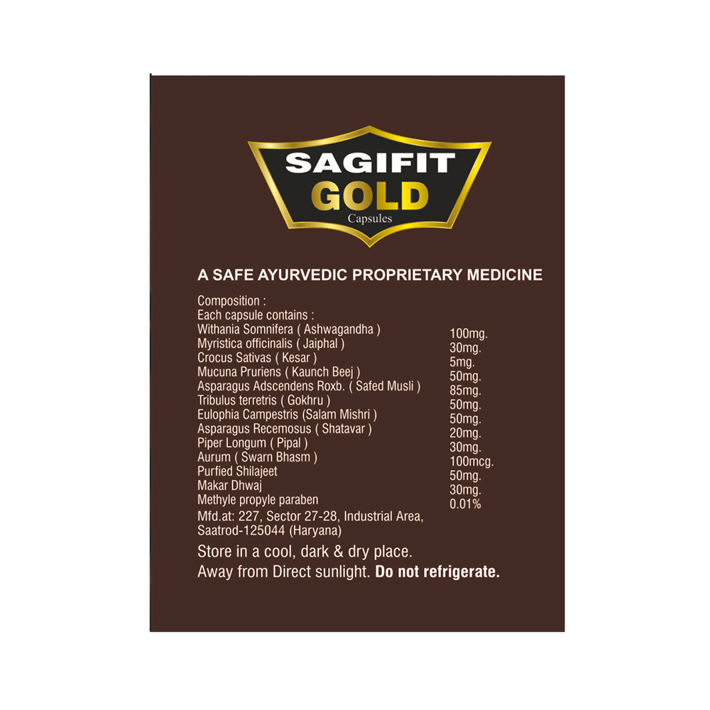 Sagius Sagifit Gold Capsule - Image 2