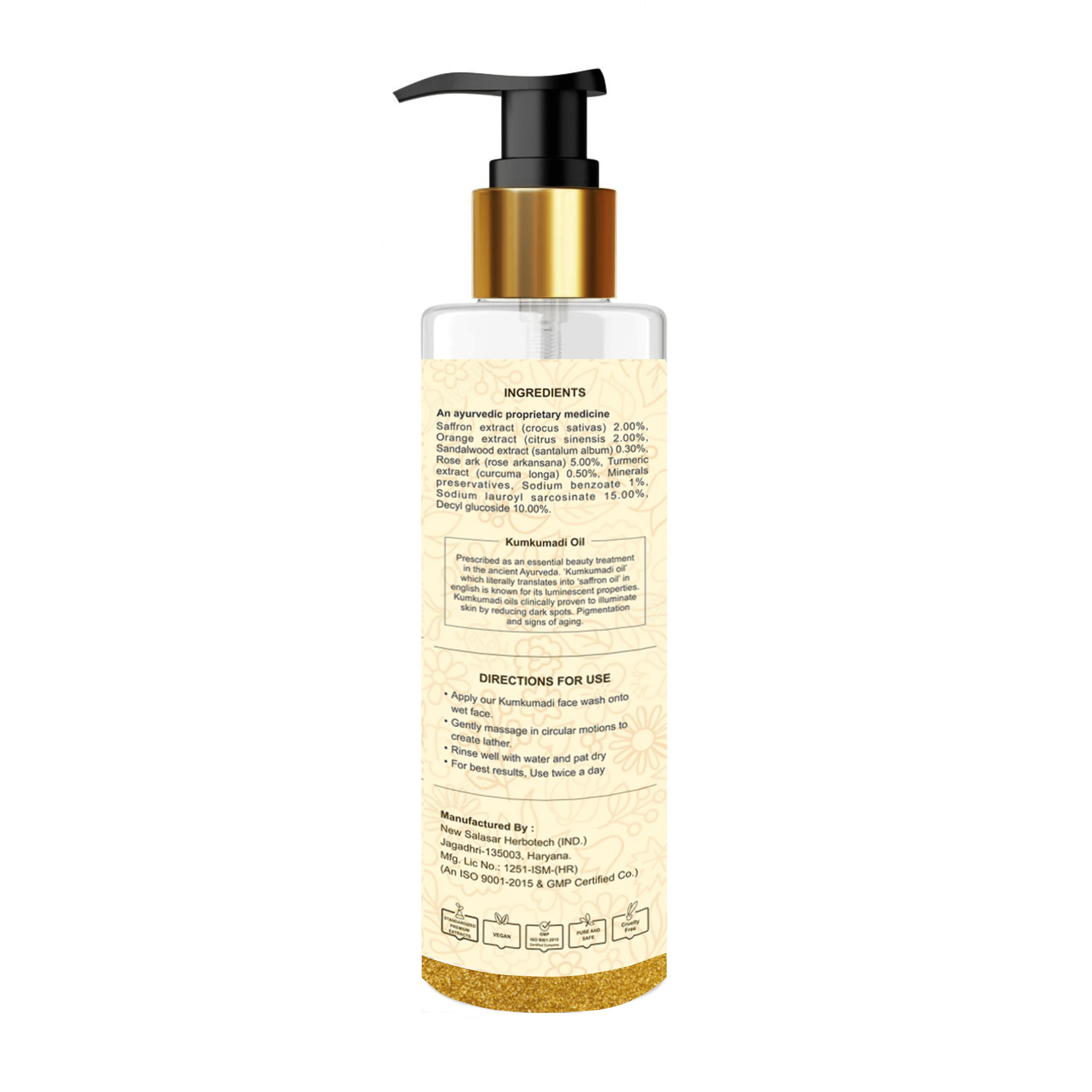 Mom&Herbs Kumkumadi Face Wash - Image 2