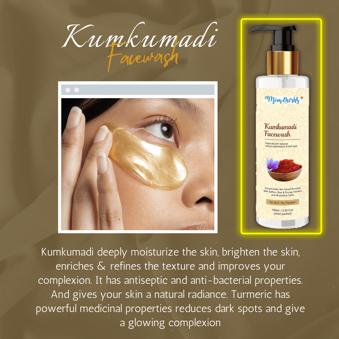Mom&Herbs Kumkumadi Face Wash - Image 5