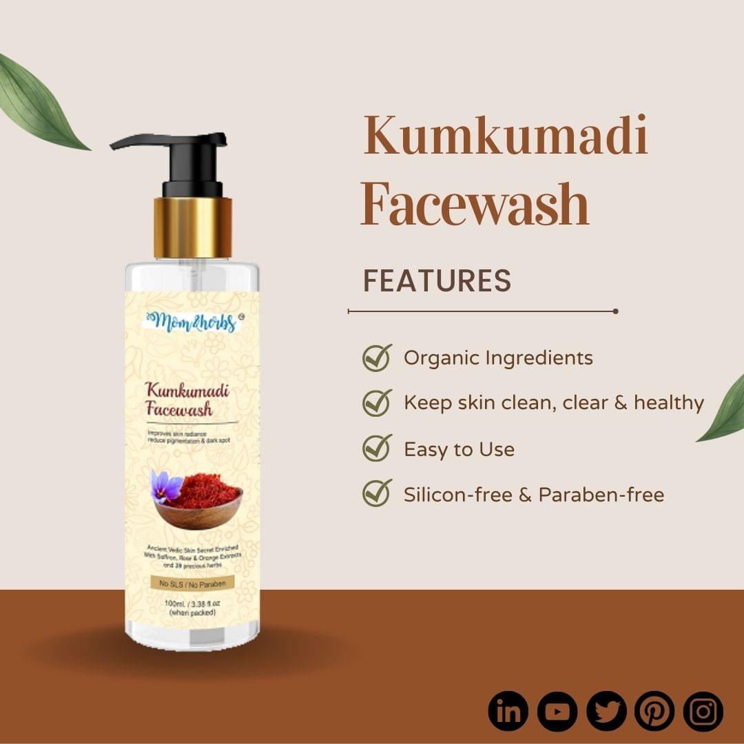 Mom&Herbs Kumkumadi Face Wash - Image 6