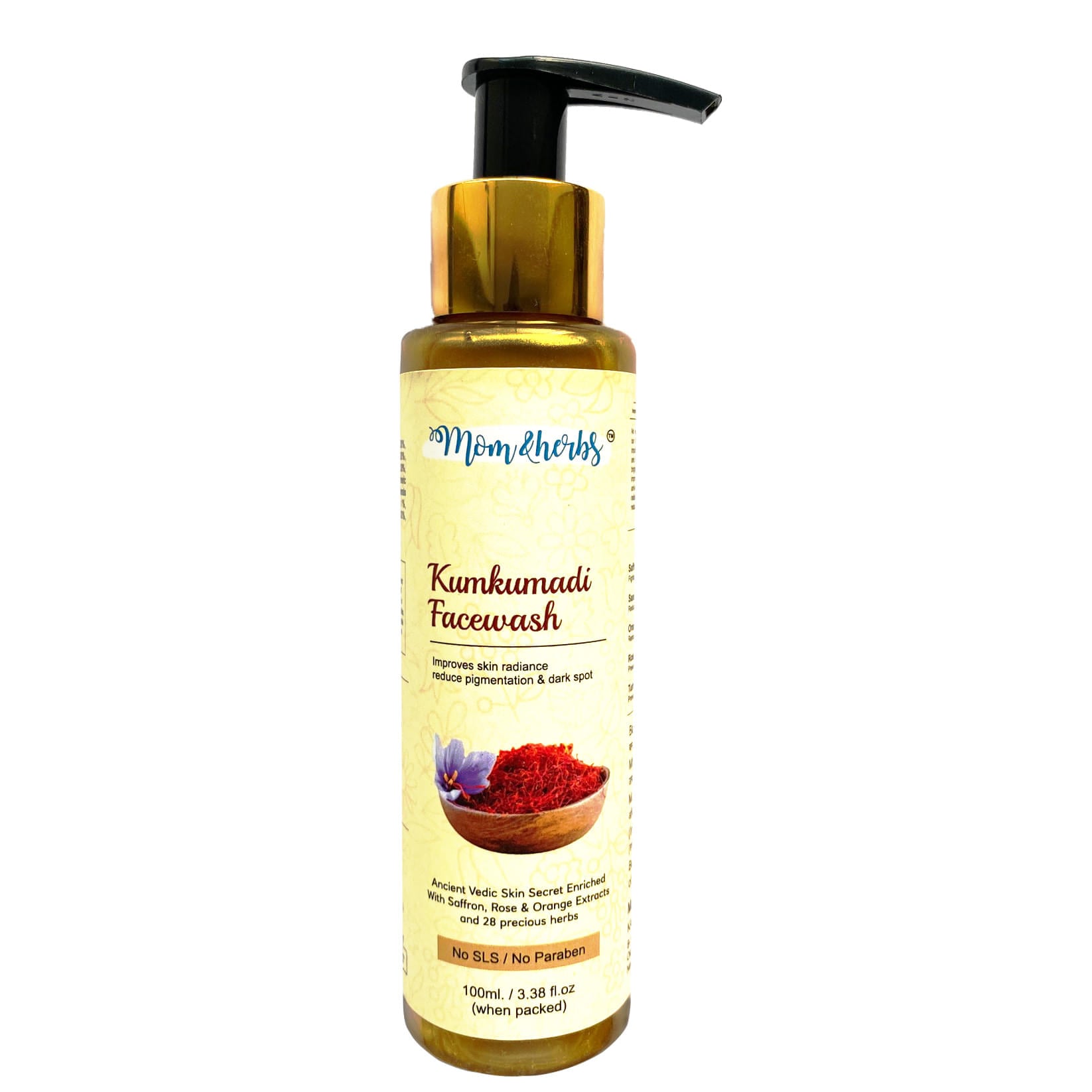 Mom&Herbs Kumkumadi Face Wash - Image 1
