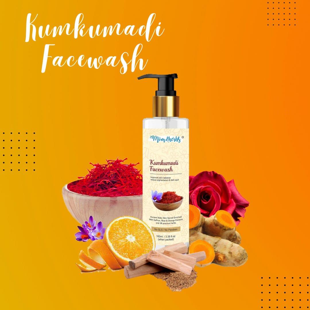 Mom&Herbs Kumkumadi Face Wash - Image 4