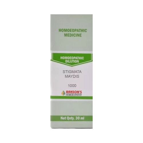 Bakson's Homeopathy Stigmata Maydis Dilution 1000 CH - Image 1