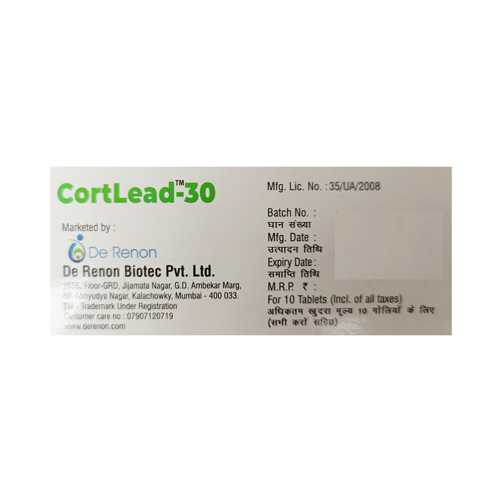 Cortlead 30 Tablet - Image 3