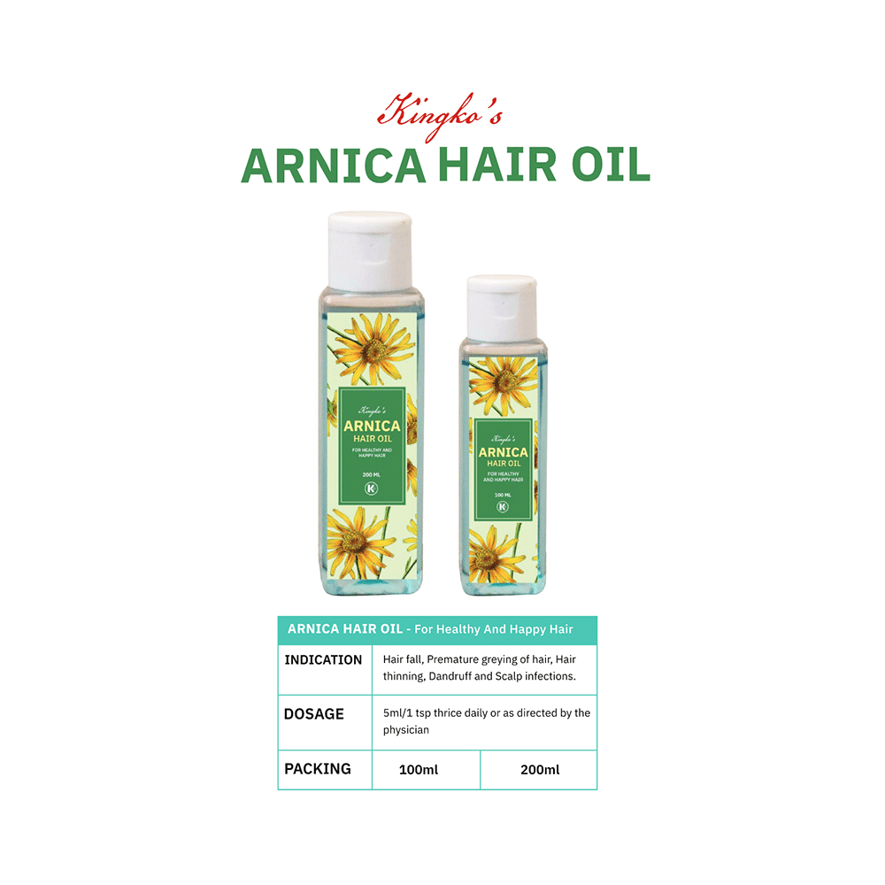 Kingko's Arnica Hair Oil - Image 3