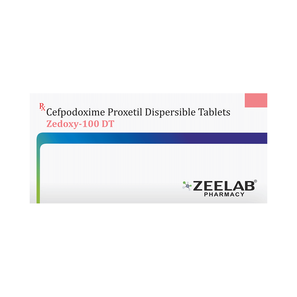 Zedoxy 100 DT Tablet