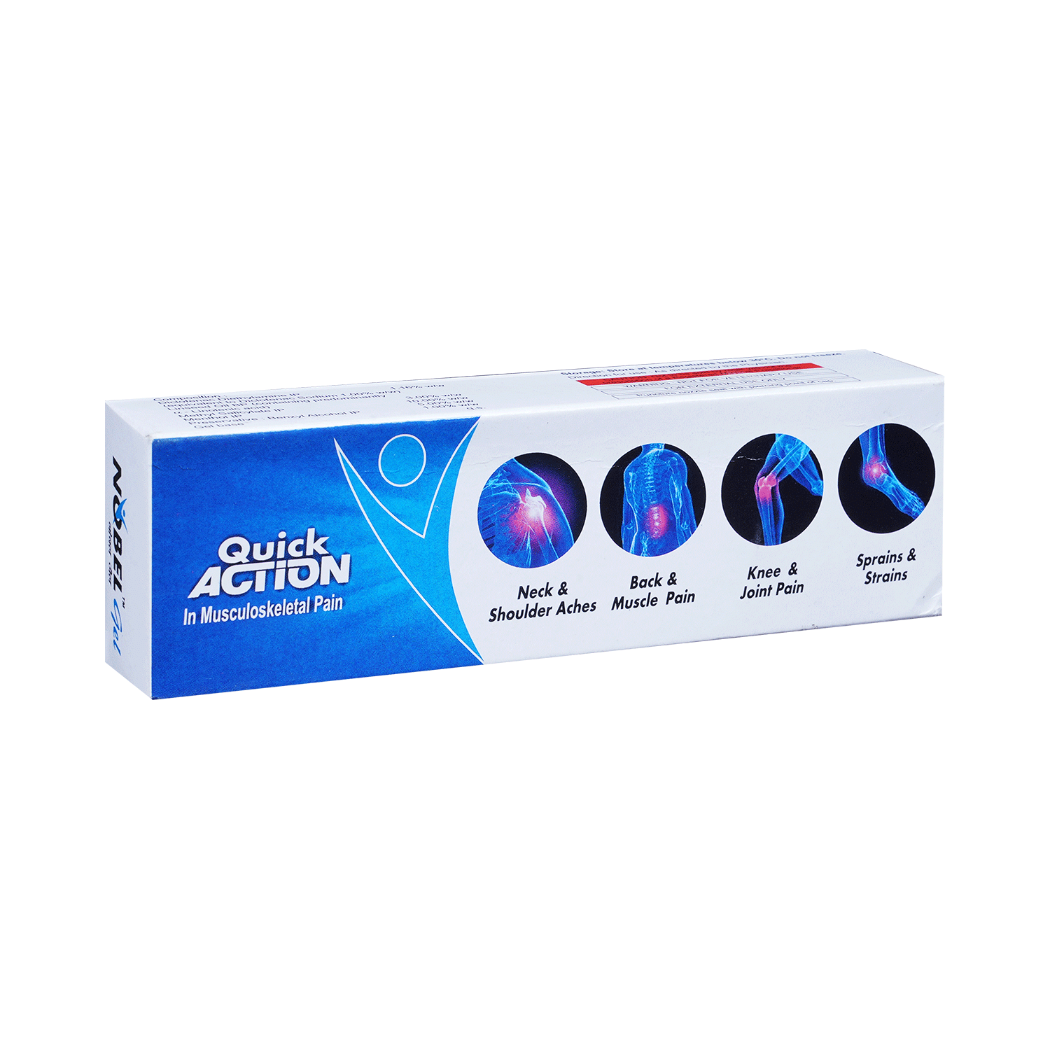 Nobel Pain Relief Gel | With Diclofenac, Linseed Oil, Methyl Salicylate & Menthol - Image 3
