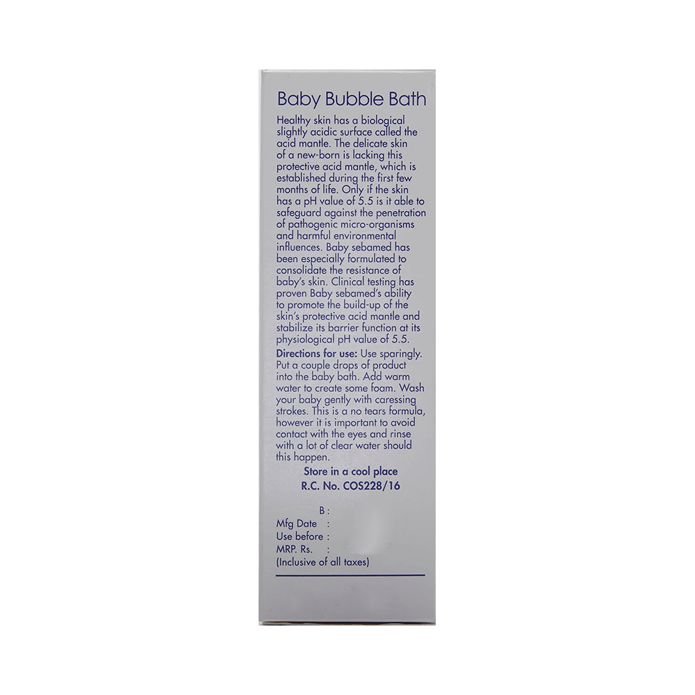 Sebamed Baby Bubble Bath - Image 3