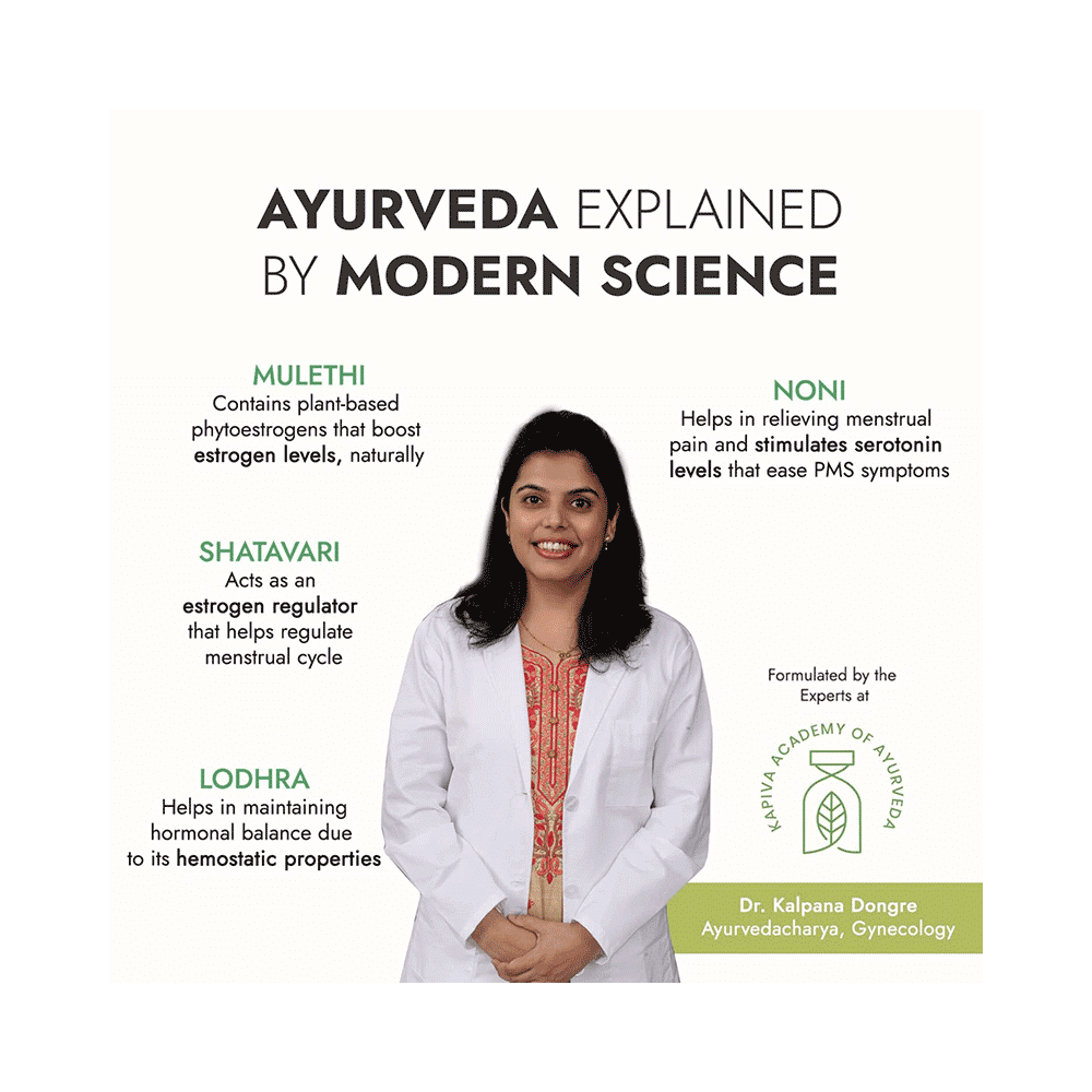 Kapiva Period Care Juice | For Irregular Periods, Period Pain, Hormonal Imbalance, PCOD & PCOS care Juice - Image 4