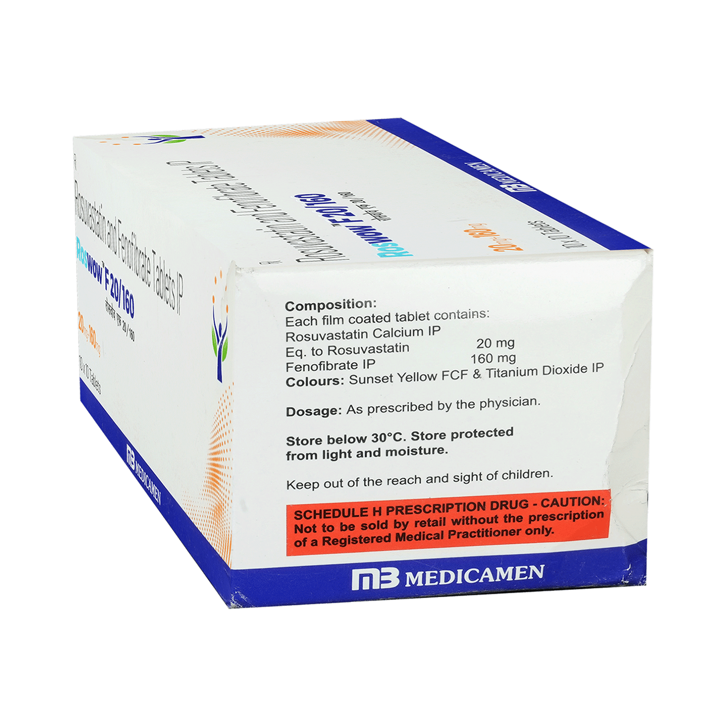 Roswow F 20/160 Tablet - Image 3