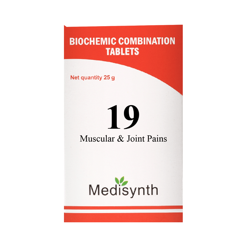 Medisynth Bio-chemic Combination No.19 Muscular & Joint Pains