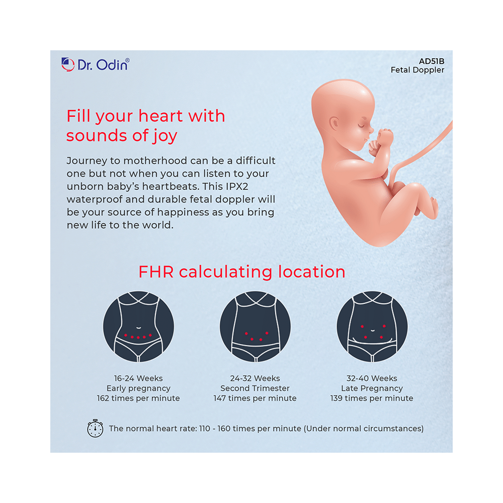 Dr. Odin AD51B Fetal Doppler - Image 6