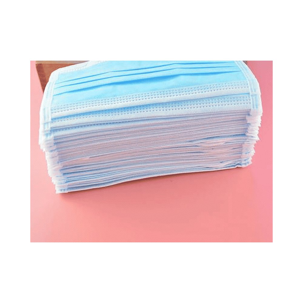 Ultra Care Triple Layer Secure Ear Loop |Elastic, latex-free| Non-Woven Face Mask - Image 2