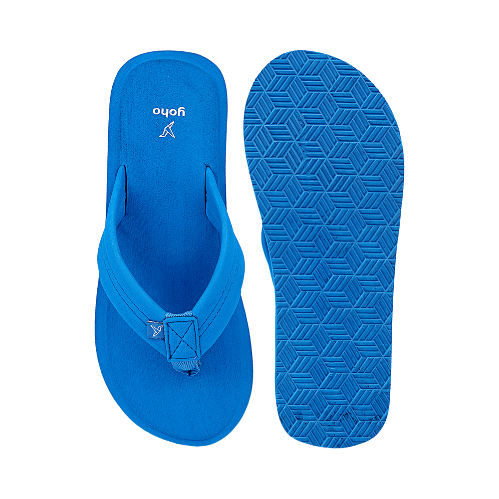 Yoho Lifestyle Doctor Ortho Soft Comfortable and Stylish Flip Flop Slippers for Women Azure Blue 7 - Image 4