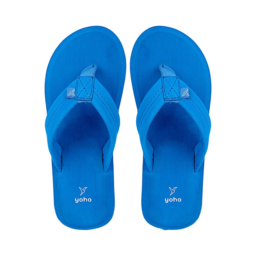 Yoho Lifestyle Doctor Ortho Soft Comfortable and Stylish Flip Flop Slippers for Women Azure Blue 7 - Image 2