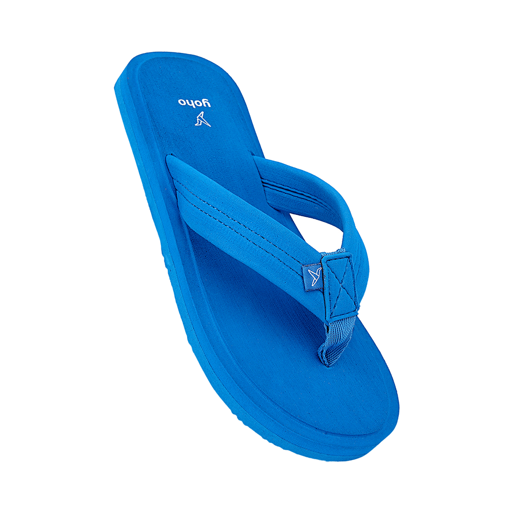 Yoho Lifestyle Doctor Ortho Soft Comfortable and Stylish Flip Flop Slippers for Women Azure Blue 7 - Image 3