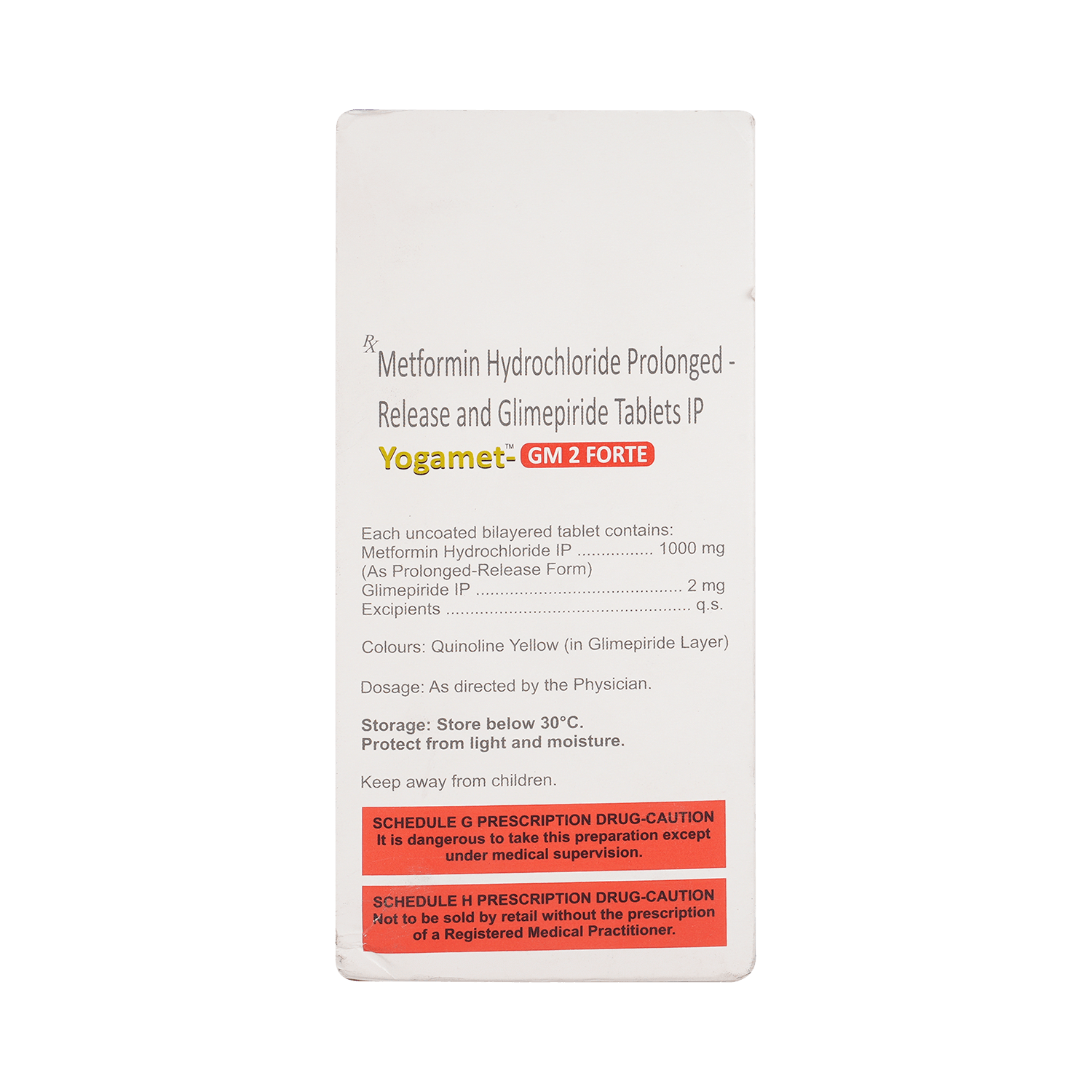 Yogamet-GM 2 Forte Tablet - Image 3