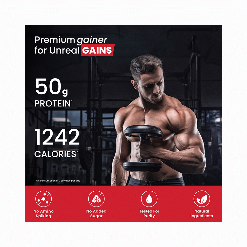 Athlab Unreal Gains Powder Banana Smoothie - Image 5