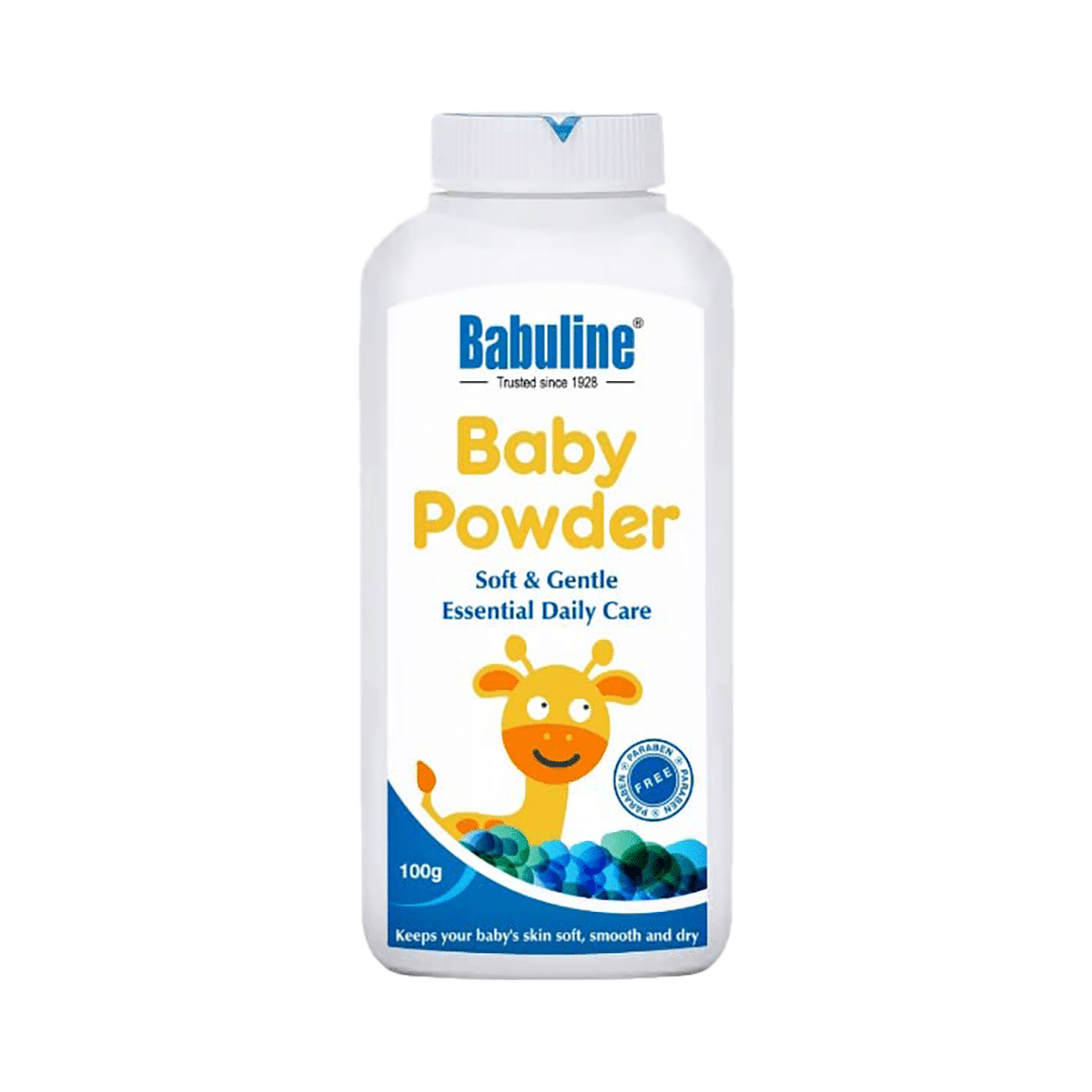 Babuline Combo Pack of Baby Powder 100gm (Pack of 2) & Baby Soap Travel 100gm (Pack of 2) - Image 2