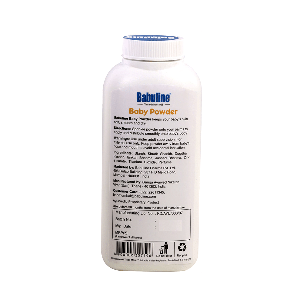 Babuline Combo Pack of Baby Powder 100gm (Pack of 2) & Baby Soap Travel 100gm (Pack of 2) - Image 3